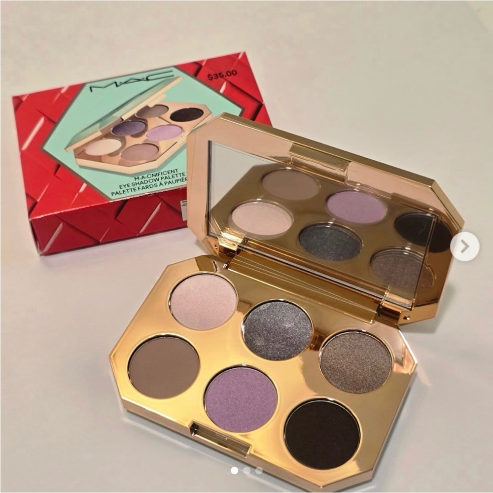 MAC MACnificent Eye Shadow Palette x6, Limited Holiday Edition, NIB